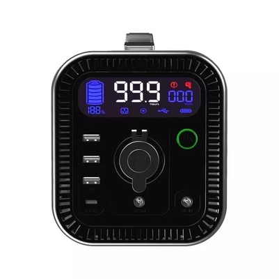 300W Outdoor Isi Ulang Daya Portabel Berkemah Siklus IP67 QC3.0