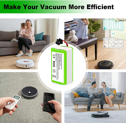 RoboVac Vacuum Cleaner Baterai Lithium 11S 15C 15T 14.4V 2800mAh Baterai Li Ion
