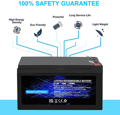 Baterai Isi Ulang LFP Lithium Phosphate IP67 12.8V 100Ah Baterai LiFePO4