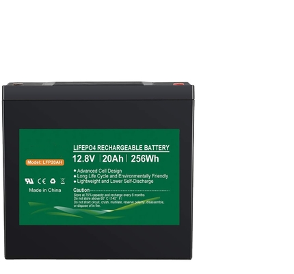 Paket Baterai NCM 12v 20AH LiFePO4 12.8V Baterai Lithium Ion Deep Cycle Tenaga Surya