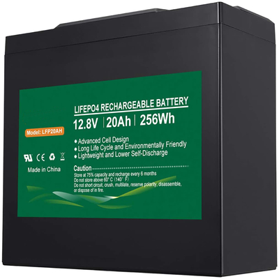 Paket Baterai NCM 12v 20AH LiFePO4 12.8V Baterai Lithium Ion Deep Cycle Tenaga Surya