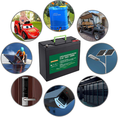 Paket Baterai NCM 12v 20AH LiFePO4 12.8V Baterai Lithium Ion Deep Cycle Tenaga Surya