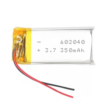 350mAh 3.7v Baterai Lithium Polymer 0.35A Sel Baterai Isi Ulang Lithium Ion