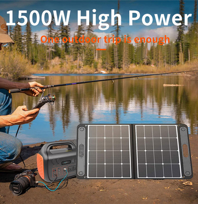 Pembangkit Listrik Portabel 110V 220V Bank Daya Isi Ulang 2000W 1500W