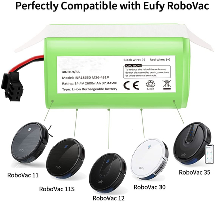 Baterai Li Ion 14.4V 2600mAh 15C A800 Baterai Pengganti Isi Ulang