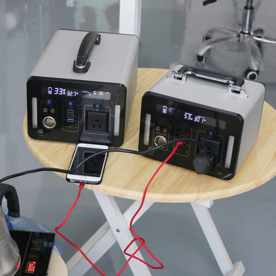 AC100V 270000mAh Pembangkit Listrik Portabel Luar Ruangan 1000W Pembangkit Tenaga Surya 10kg