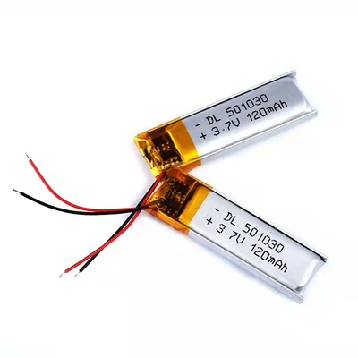 Baterai Lithium Polymer 120mAh 0.12A Headset Bluetooth Baterai Isi Ulang 1S1P