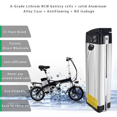 Baterai Ebike Li Ion yang Disesuaikan 13S6P 48v 20Ah Baterai Sepeda Listrik Lithium Ion