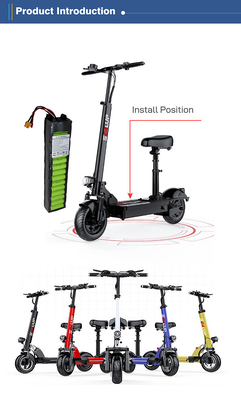 OEM Electric Scooter Baterai Isi Ulang 36V 18650 Li Ion Battery Pack
