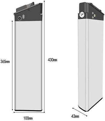 Baterai Lithium Sepeda Listrik Isi Ulang Haiba 250W 500w 750w
