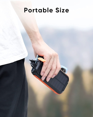 Pembangkit Listrik Portabel Luar Ruangan Isi Ulang NCM 26800mAh 0,6kg