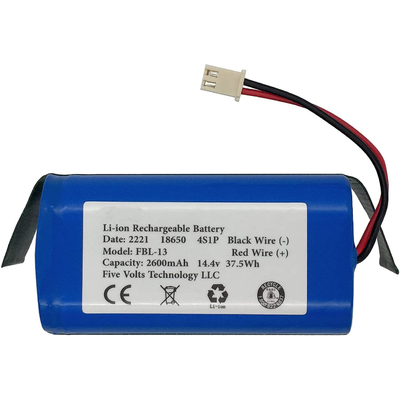 Paket Baterai Lithium Ion Deep Cycle NCM 14.4V Untuk Peralatan Rumah Tangga