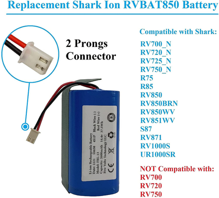 Paket Baterai Lithium Ion Deep Cycle NCM 14.4V Untuk Peralatan Rumah Tangga
