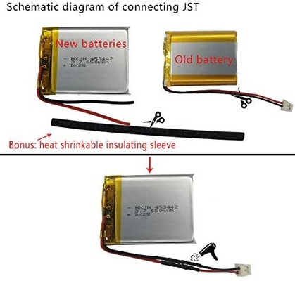 Nuvi 205 Lithium Polymer Baterai Isi Ulang 3.7V 1000mAh Baterai Li Ion GPS