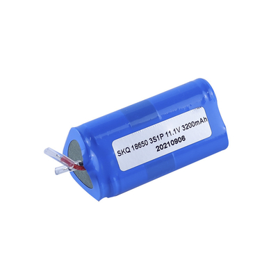 3S1P 3C Baterai Lithium 3200mAh 1.6A 18650 Baterai Lithium Ion Isi Ulang