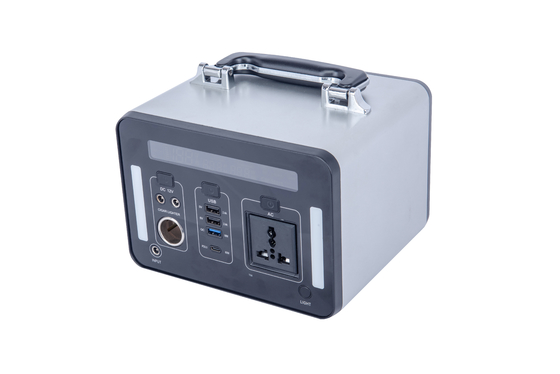 UA1000 Pembangkit Listrik Portabel Luar Ruangan Mobile 500w 1000W Multi Charging