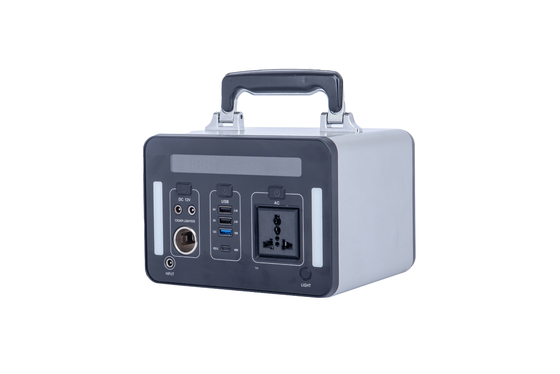 UA1000 Pembangkit Listrik Portabel Luar Ruangan Mobile 500w 1000W Multi Charging
